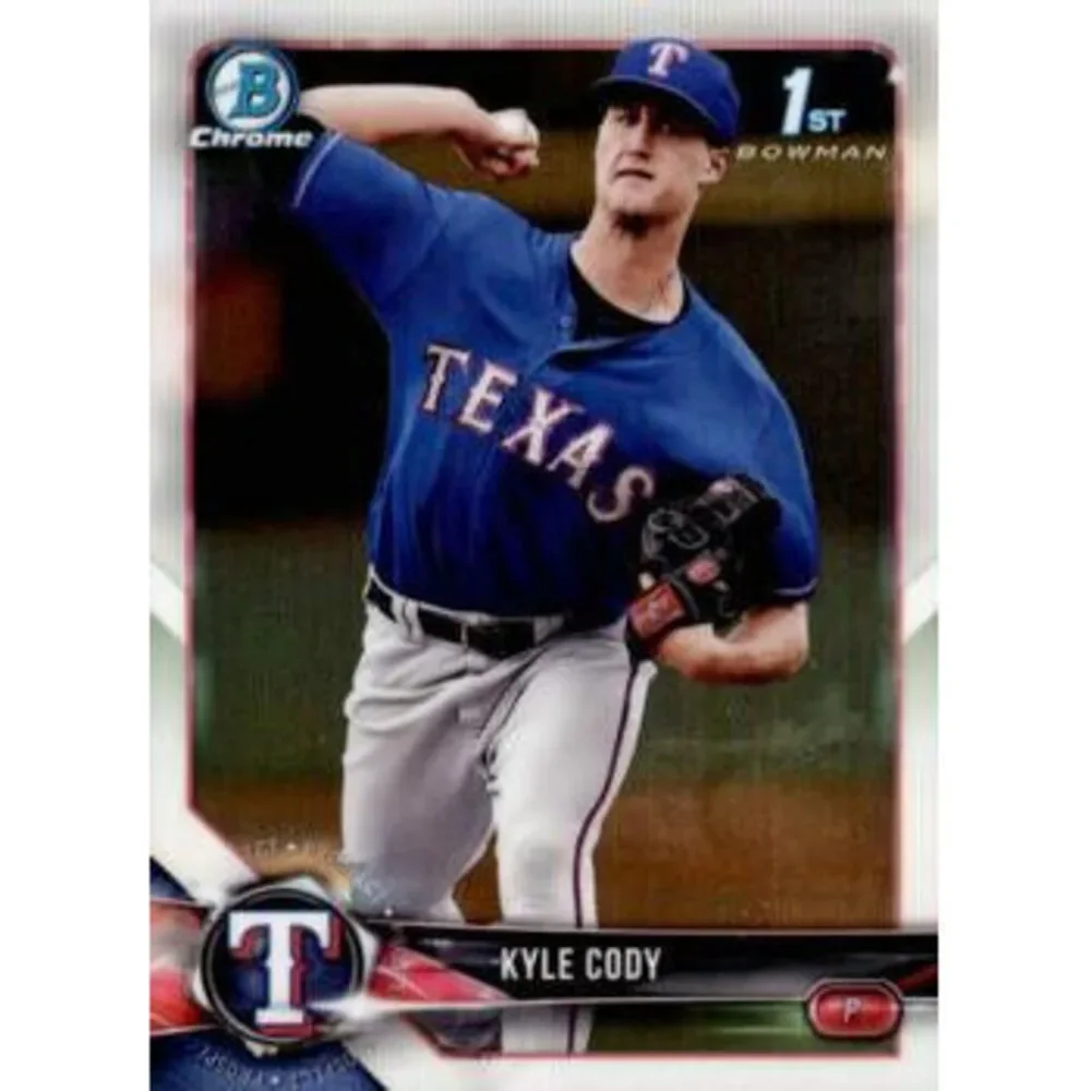 2018 Bowman Chrome Prospects Kyle Cody BCP62 Texas Rangers